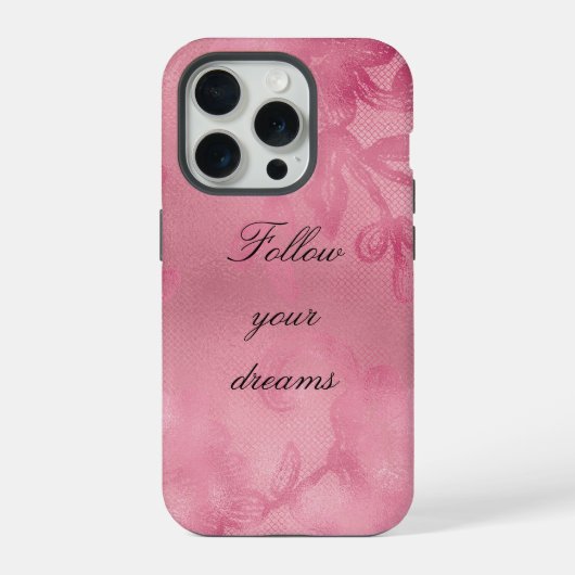 Dentelle rose chic (Verso)