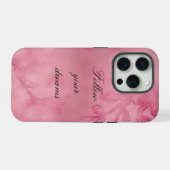 Dentelle rose chic (Verso Horizontal)