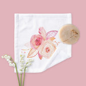 Dentelle rose des roses florale