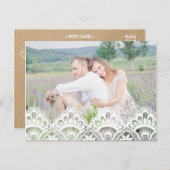 DENTELLE RUSTIQUE | CARTE POSTALE PHOTO DE SAUVEGA (Devant / Derrière)