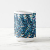 Dentelle tricotant la tasse orientée (Centre)