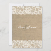 Dentelles Regarder Russe CHAUD Faire-part de maria (Dos)