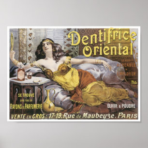 Dentifrice Oriental Poster