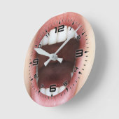 Dentist Acrylwandklok Ronde Klok (Hoek)