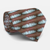 Dentist and Orthodontics Teeth Necktie Stropdas (Opgerold)