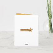 Dentist Best Ever Gold Star Greep Kaart (Achterkant)