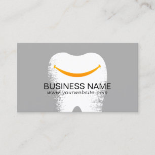 Dentist Big Smile Professional Dental Care Visitekaartje