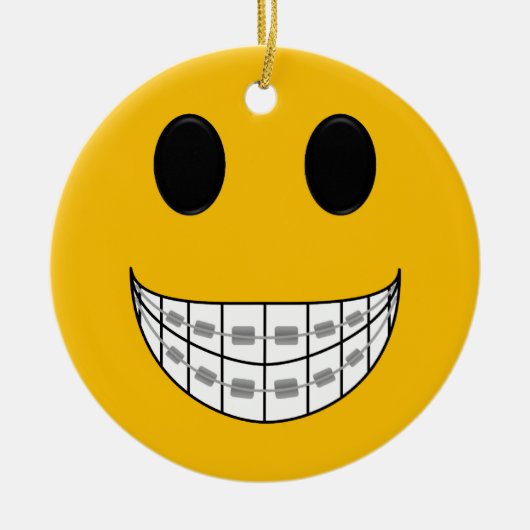 Dentist Braces Ornament (Voorkant)
