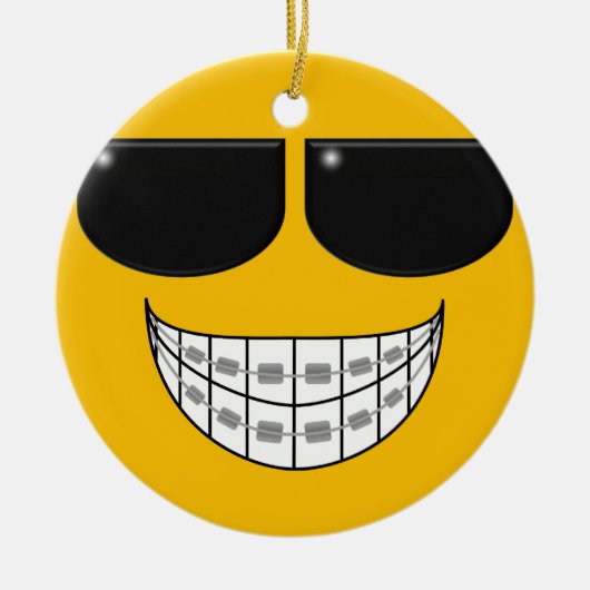 Dentist Braces zijn Cool Ornament (Voorkant)