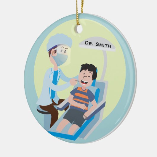 Dentist Ceramic Ornament (Links)