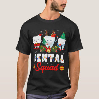 Dentist Christmas friends T-shirt