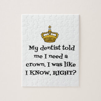 DENTIST CROWN LEGPUZZEL
