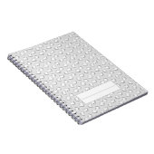 Dentist Cute 3D Tooth Pattern Dental Notitieboek (Rechterzijde)