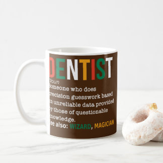 Dentist Definition Noun Funny Dentist Dental Koffiemok
