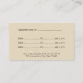 Dentist Dental Care Gold Label Brown-benoeming (Achterkant)