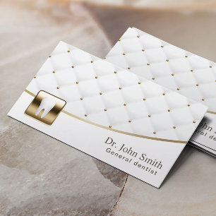 Dentist Dental Care Luxury Quiled Professional Visitekaartje