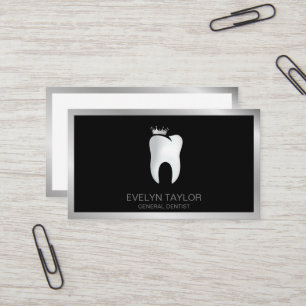 Dentist Dental Clinic tanden Whitening Smile Crown Visitekaartje
