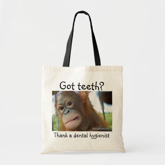 Dentist Dental Gratitude Tote Bag (Voorkant)