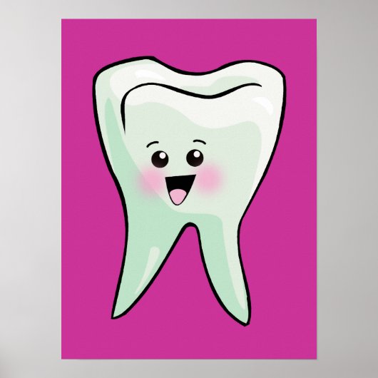 Dentist Dental Hygienist Artwork Poster (Voorkant)