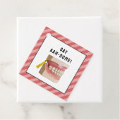 Dentist Dental School Afstuderen Bedankjes Labels (In situ)