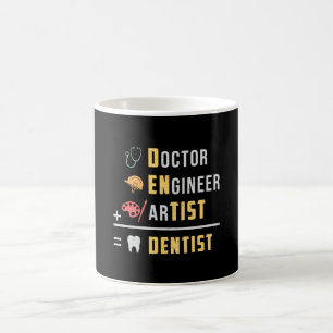 Dentist Dental Teeth Doctor Tooth Funny Gift Idee Koffiemok