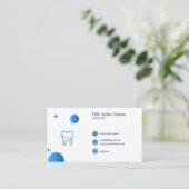 Dentist Dents Cartes de visite 46 Pack de 100 (Debout devant)