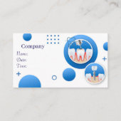 Dentist Dents Cartes de visite 46 Pack de 100 (Dos)