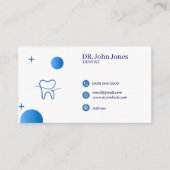 Dentist Dents Cartes de visite 46 Pack de 100 (Devant)
