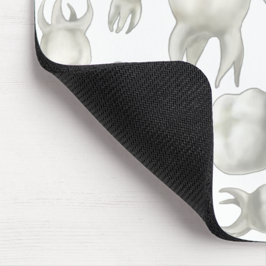 Dentist Dream White Tooth Mousepad Muismat (Hoek)