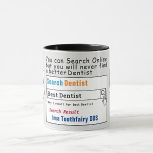 Dentist Funky Meilleur Search Mug