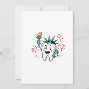 Dentist Funny American van de Dentist Squad van 4 Kaart