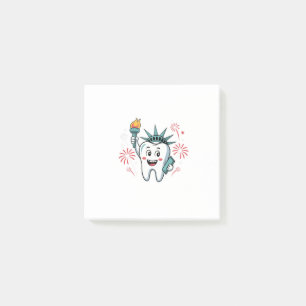 Dentist Funny American van de Dentist Squad van 4 Post-it® Notes
