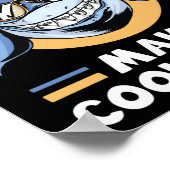 Dentist Funny Orthodontist Braces maken wollen gez Poster (Hoek)