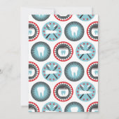 Dentist Gradust Invitation Dental Hygiéniste denta (Dos)