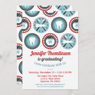 Dentist Gradust Invitation Dental Hygiéniste denta