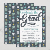 Dentist Gradust Invitation Dental Hygiéniste denta (Devant / Derrière)