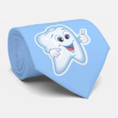 Dentist - Happy Tooth Stropdas (Opgerold)