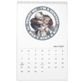 DENTIST humor aangepaste kalender (Mar 2027)