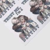 DENTIST humor tissuepapier (Detail)