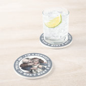 DENTIST humor zandsteen onderzetter (Zijkant)