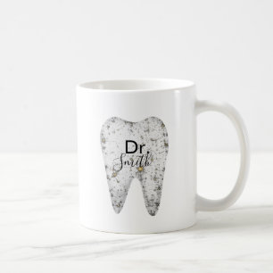Dentist Hygienist Dental Assistant Tooth Art Koffiemok