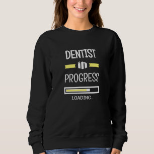 Dentist in aanloop naar een baan trui