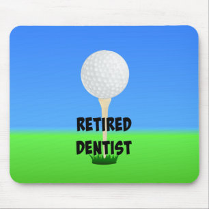 Dentist in ruste - Golfontwerp Muismat