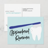 Dentist Kantoor Benoeming Herinneringsherinnering Briefkaart (Voorkant / Achterkant)