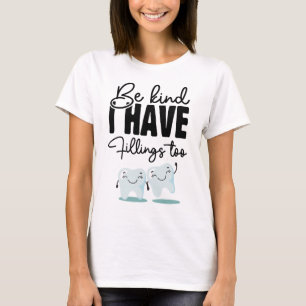 Dentist Kantoor DDS Fun Fillings Business T-Shirt