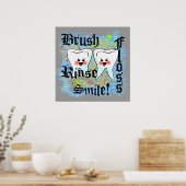 Dentist Kantoor Decor Poster (Keuken)