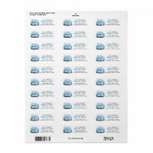 Dentist Kantoor Return Address Labels (Full Sheet)