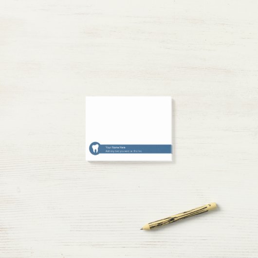 Dentist Kantoor Sticky Notes (Op bureau)
