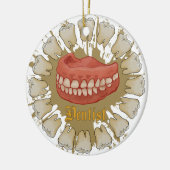 Dentist Keramisch Ornament (Links)