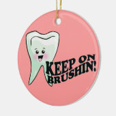 Dentist Keramisch Ornament (Links)